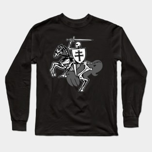 The Knight. The chase. Long Sleeve T-Shirt